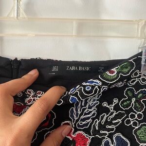 Zara Embroidered Skirt